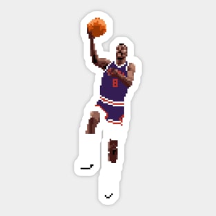 Eddie Johnson Pixel Layup Sticker